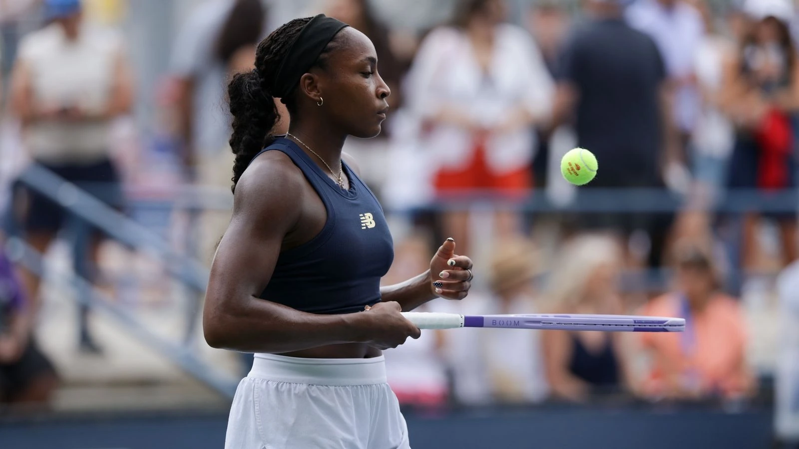 Image d\'illustration pour Coco Gauff protège le jeu de service décisif et arrête Zeynep Sonmez à New York