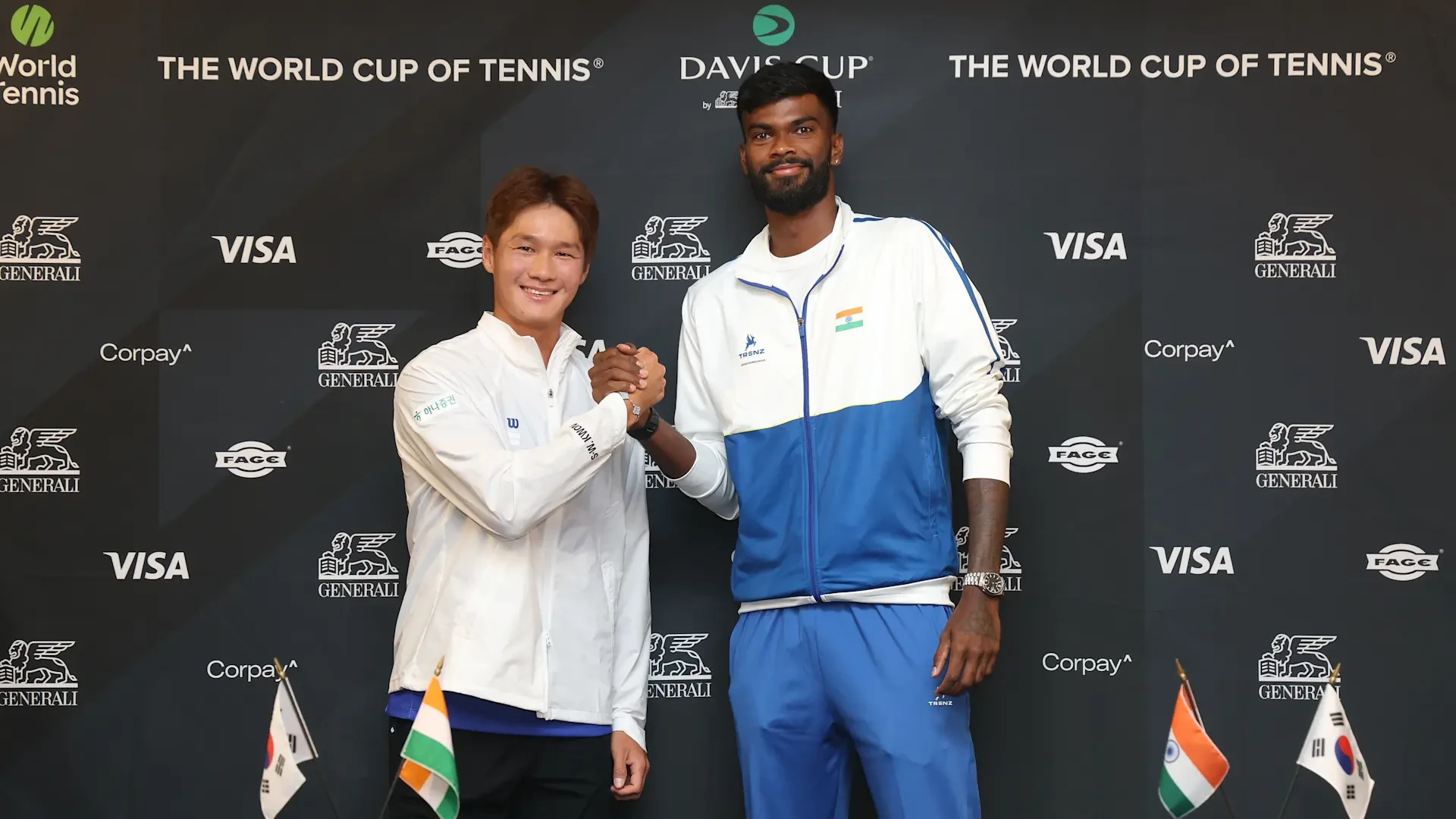 Korea overcome India to reach a first Davis Cup quarter-final